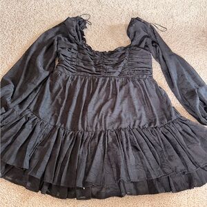 Altar'd State Black Mini Dress